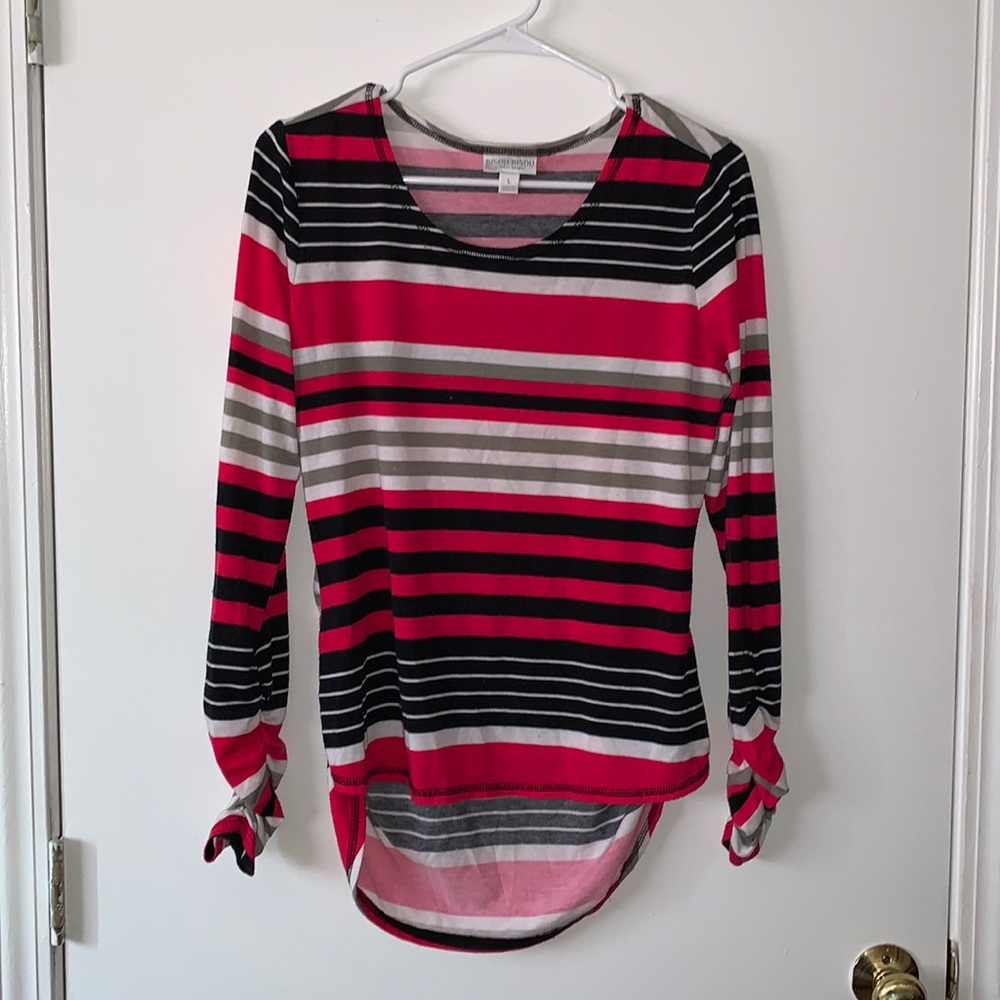 Pink and black based long sleeve!